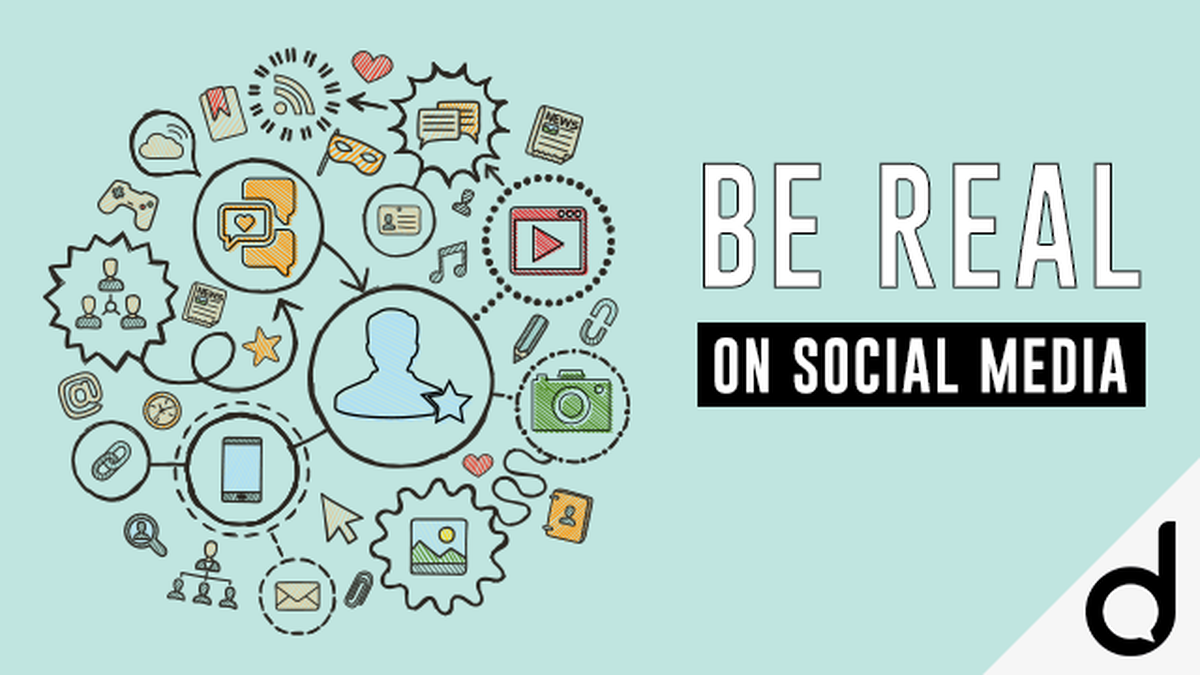 Be Real on Social Media image number null
